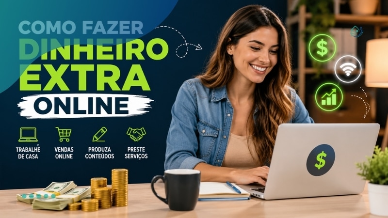 Como fazer dinheiro extra online