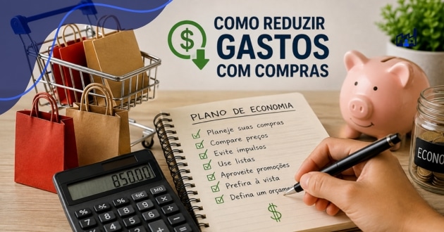 Como reduzir gasto com compras