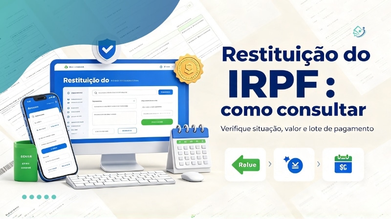 Restituição do IRPF como consultar Restituição do IRPF como consultar